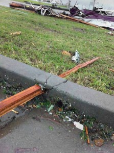 Oklahoma tornado damage